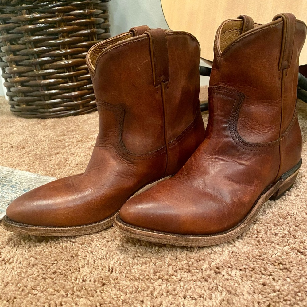 Brown Frye Boots Women 8.5